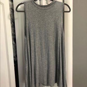 grey t-shirt dress